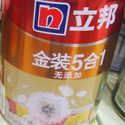 立邦金装净味5合1内墙乳胶漆 墙面乳胶漆