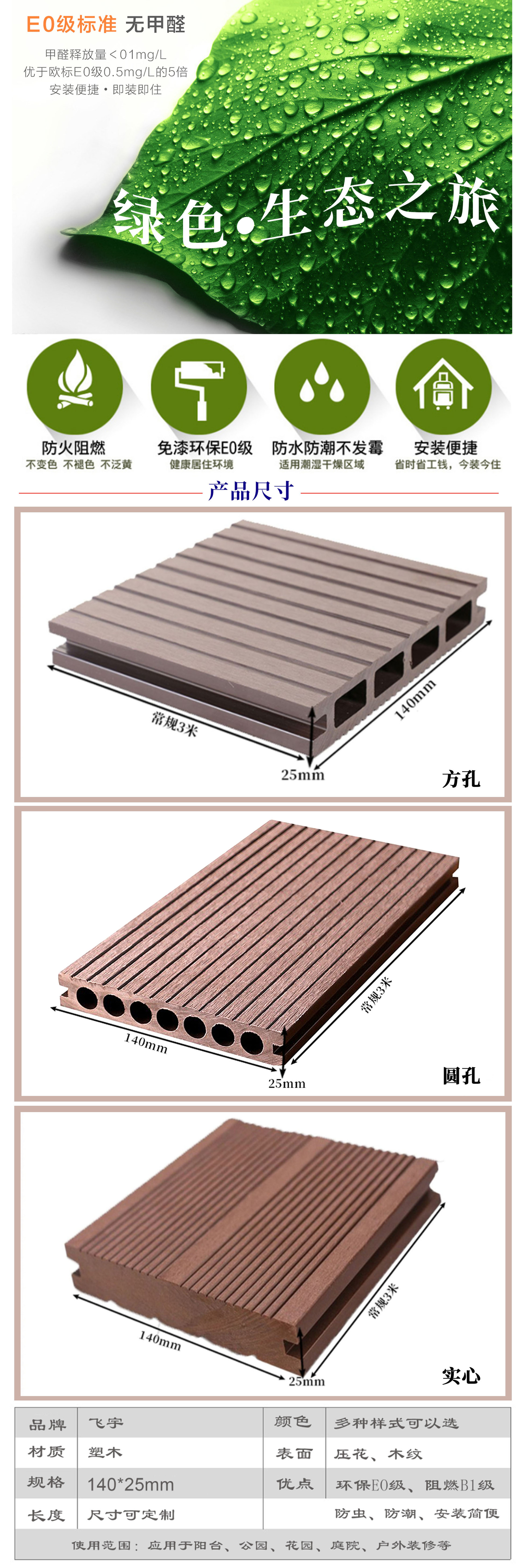 户外塑木地板详情页1